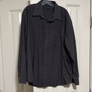 Arrow Men's Dark Gray Button-Down Shirt
